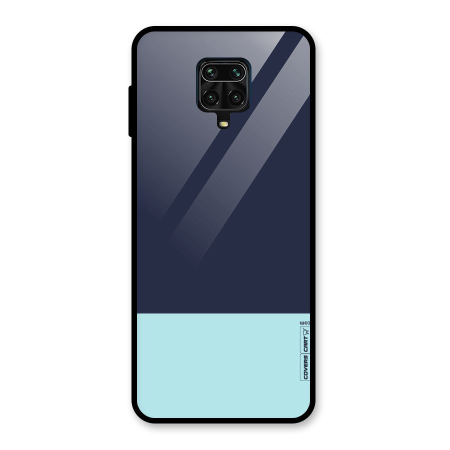 Pastel Blues Glass Back Case for Poco M2 Pro