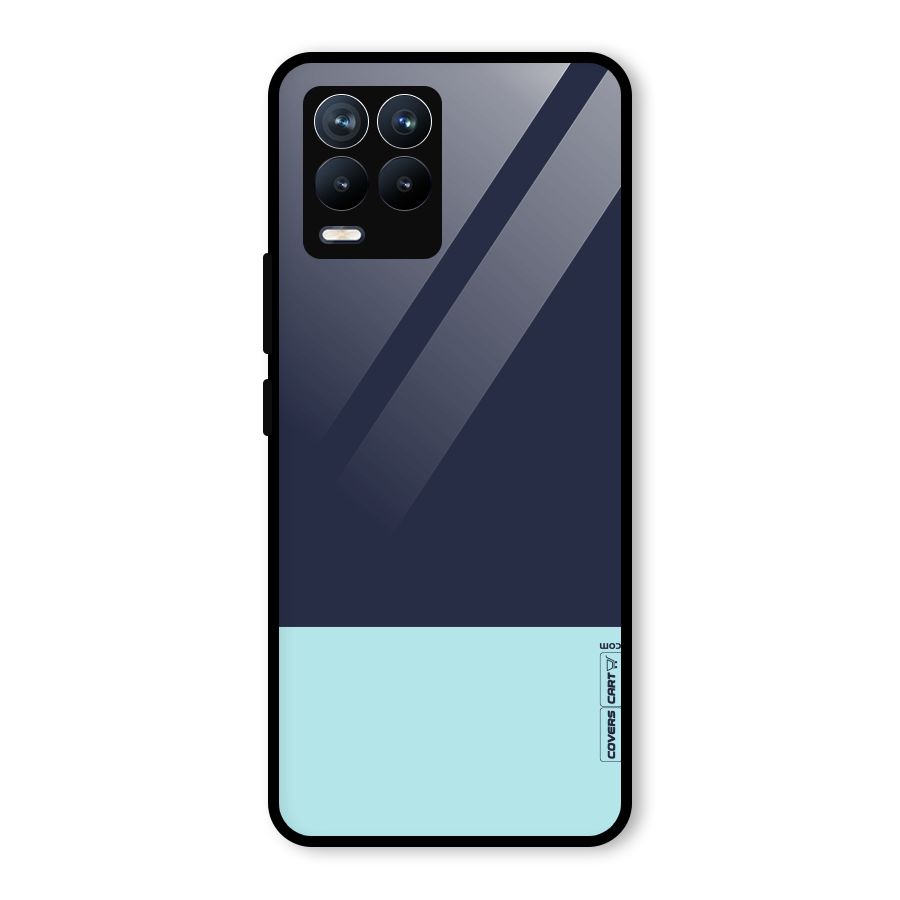 Pastel Blues Glass Back Case for Realme 8