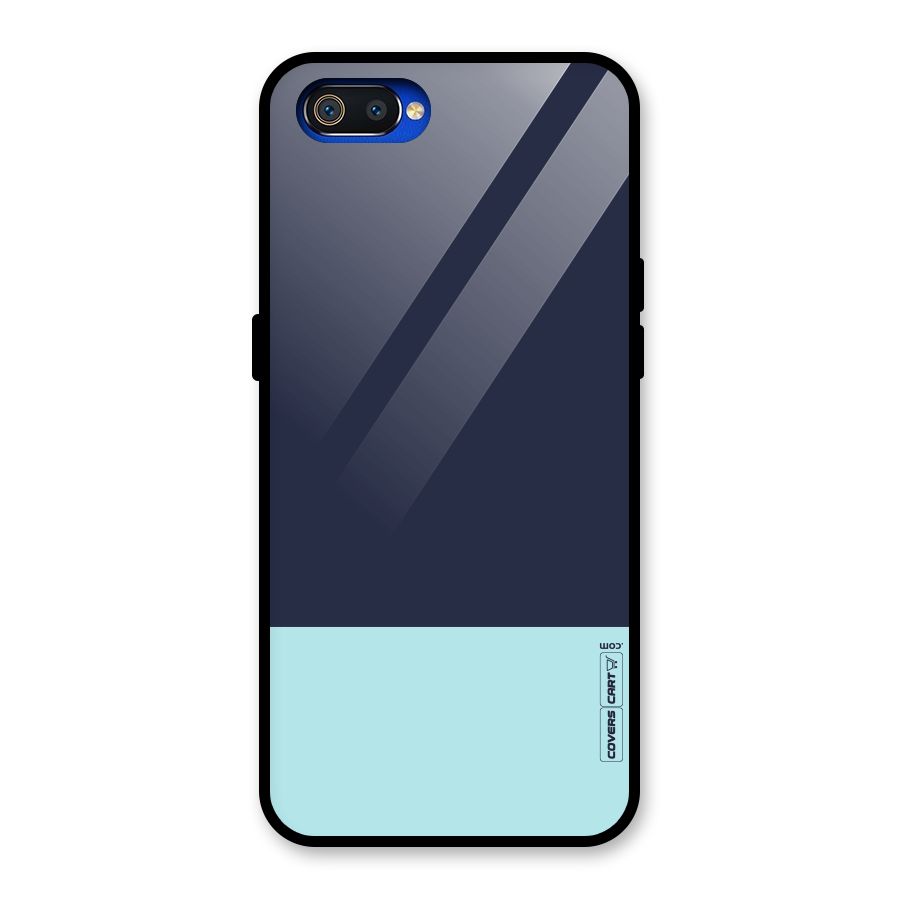 Pastel Blues Glass Back Case for Realme C2