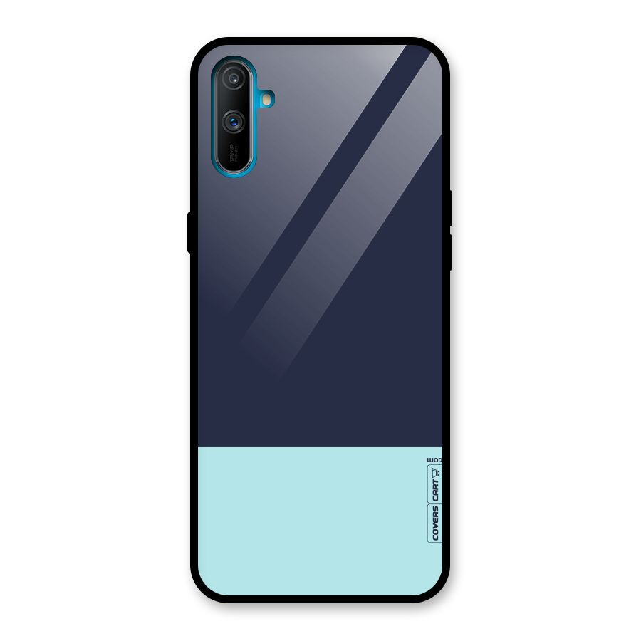 Pastel Blues Glass Back Case for Realme C3