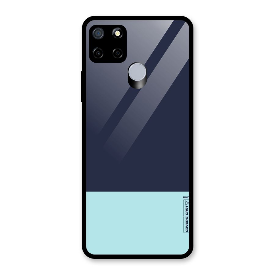 Pastel Blues Glass Back Case for Realme Narzo 20