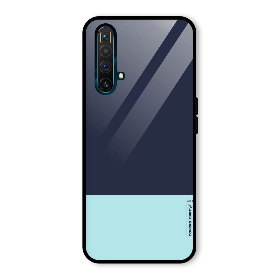 Pastel Blues Glass Back Case for Realme X3 SuperZoom