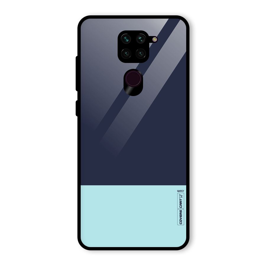 Pastel Blues Glass Back Case for Redmi Note 9