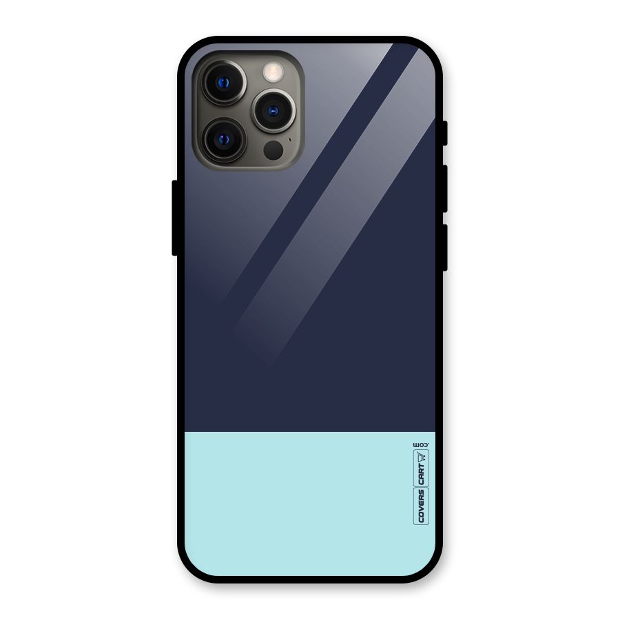Pastel Blues Glass Back Case for iPhone 12 Pro Max