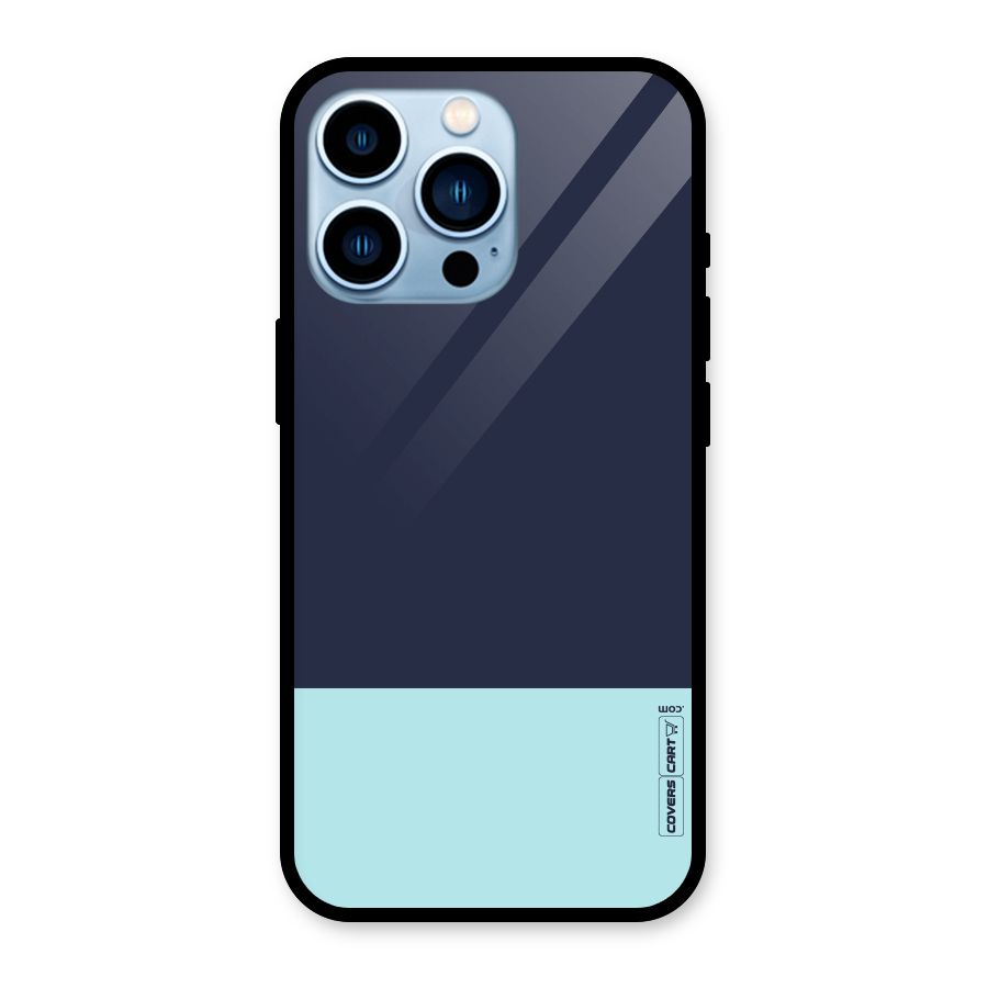 Pastel Blues Glass Back Case for iPhone 13 Pro
