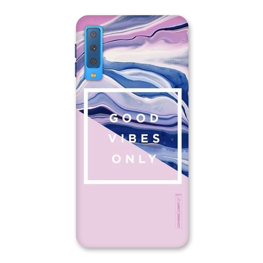 Pastel Color Vibes Back Case for Galaxy A7 (2018)