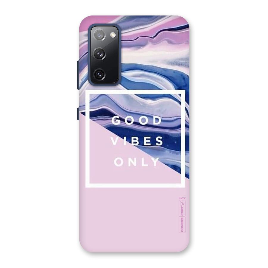 Pastel Color Vibes Back Case for Galaxy S20 FE