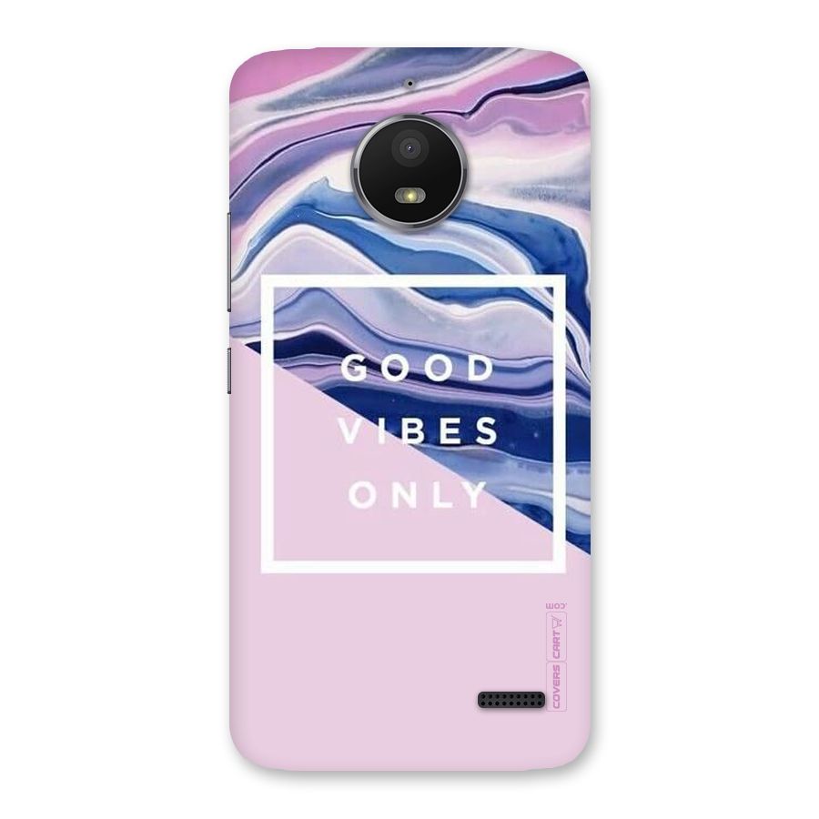 Pastel Color Vibes Back Case for Moto E4