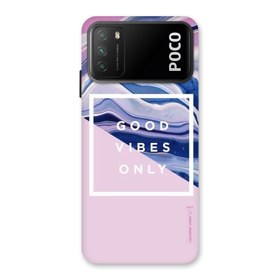 Pastel Color Vibes Back Case for Poco M3