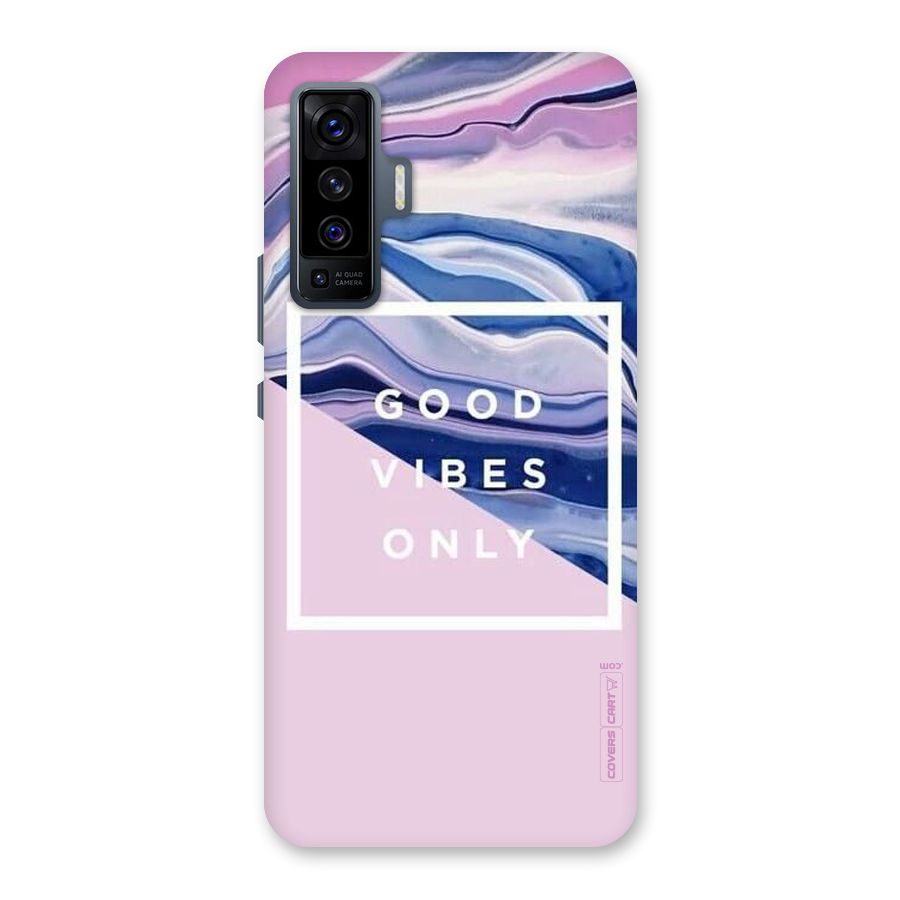 Pastel Color Vibes Back Case for Vivo X50