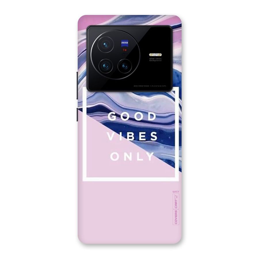 Pastel Color Vibes Back Case for Vivo X80