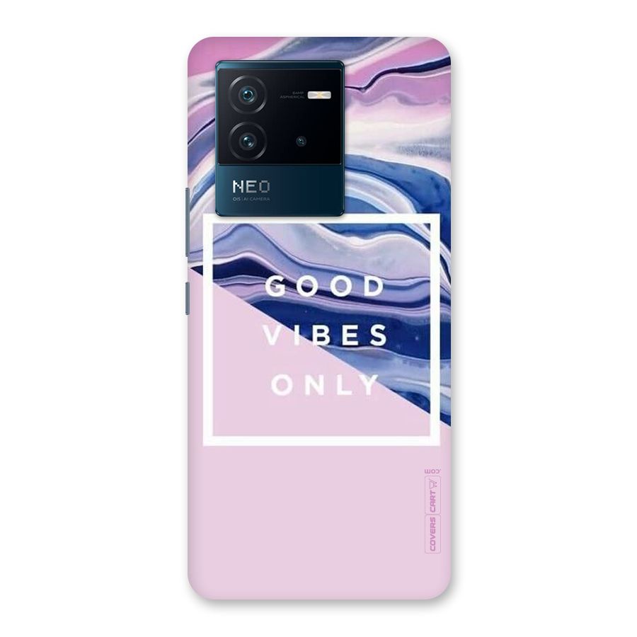 Pastel Color Vibes Back Case for Vivo iQOO Neo 6 5G