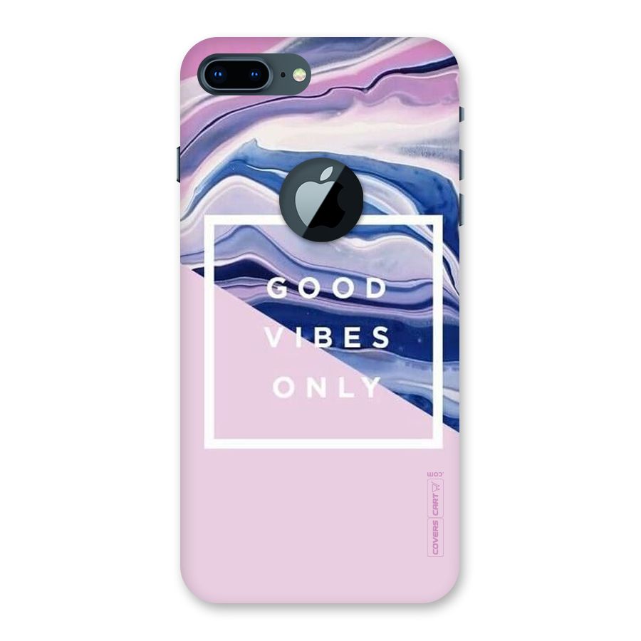 Pastel Color Vibes Back Case for iPhone 7 Plus Logo Cut