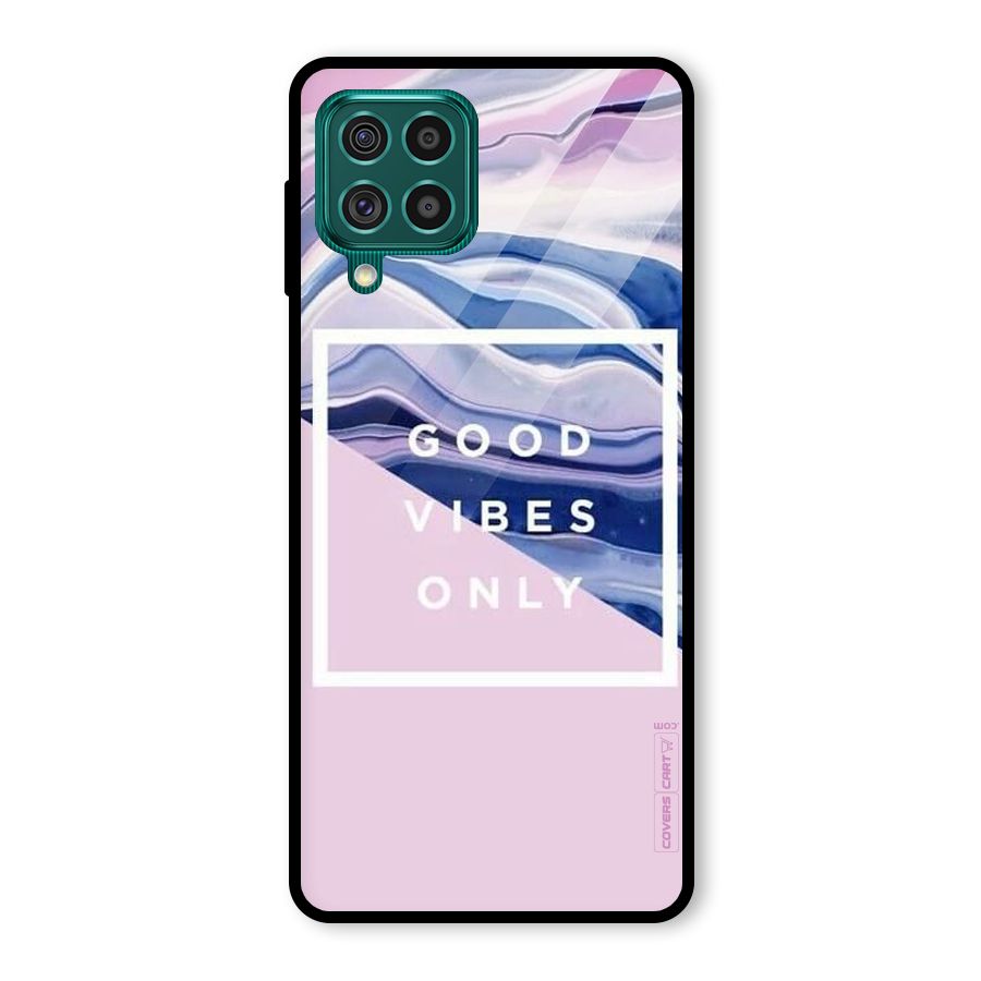 Pastel Color Vibes Glass Back Case for Galaxy F62