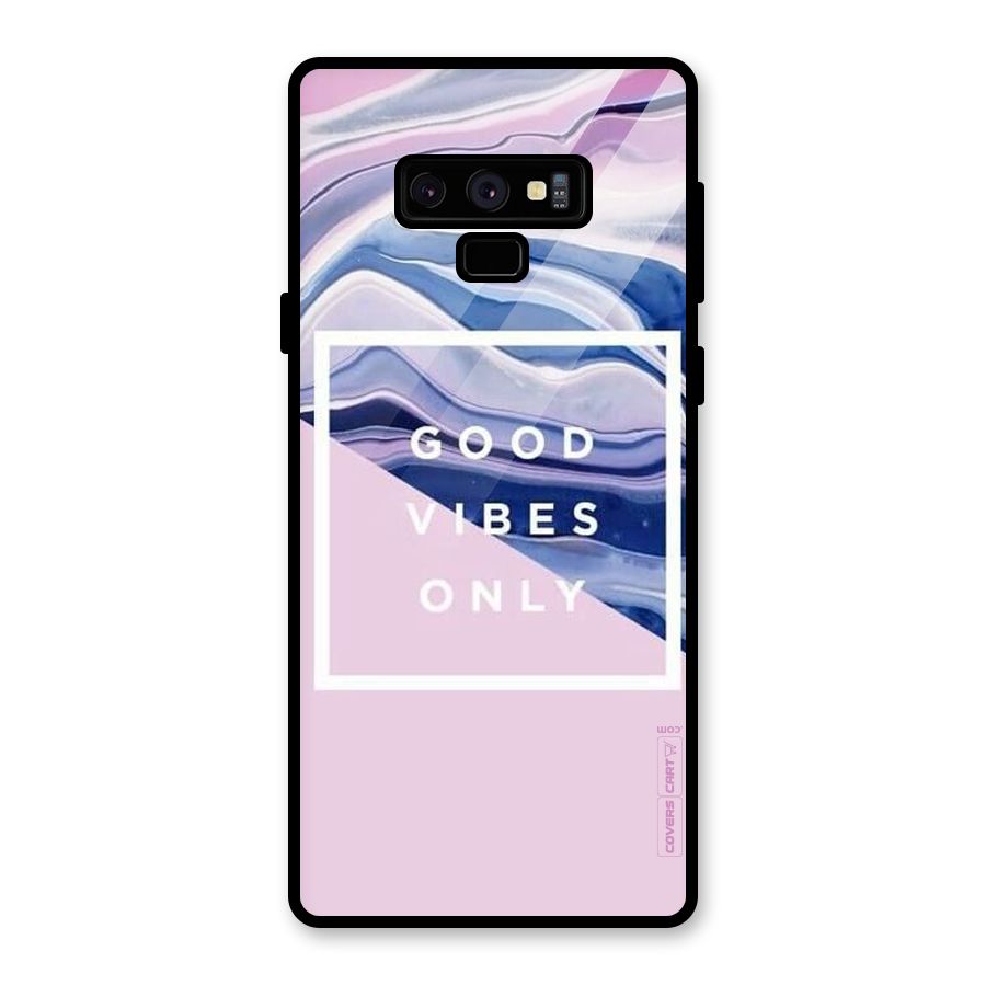 Pastel Color Vibes Glass Back Case for Galaxy Note 9