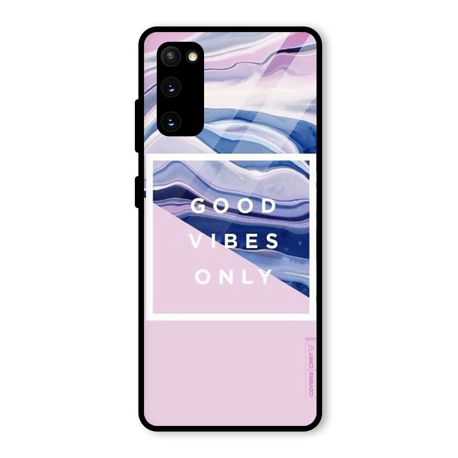 Pastel Color Vibes Glass Back Case for Galaxy S20 FE 5G