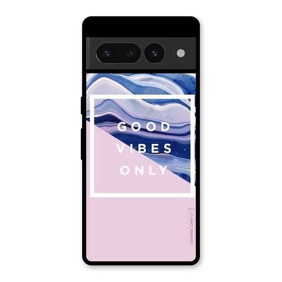 Pastel Color Vibes Glass Back Case for Google Pixel 7 Pro