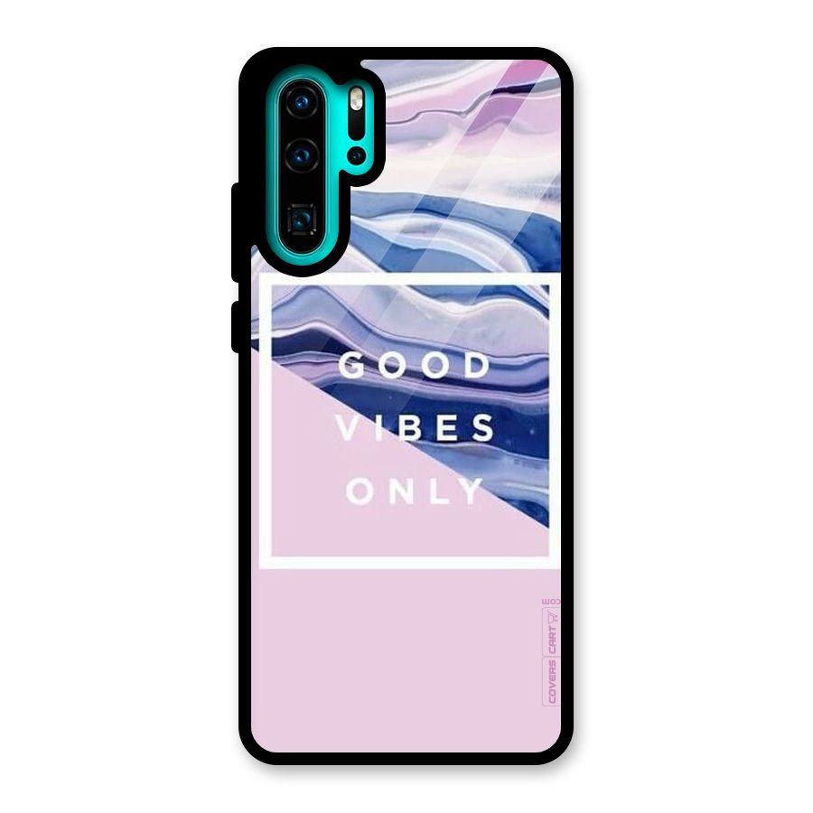 Pastel Color Vibes Glass Back Case for Huawei P30 Pro
