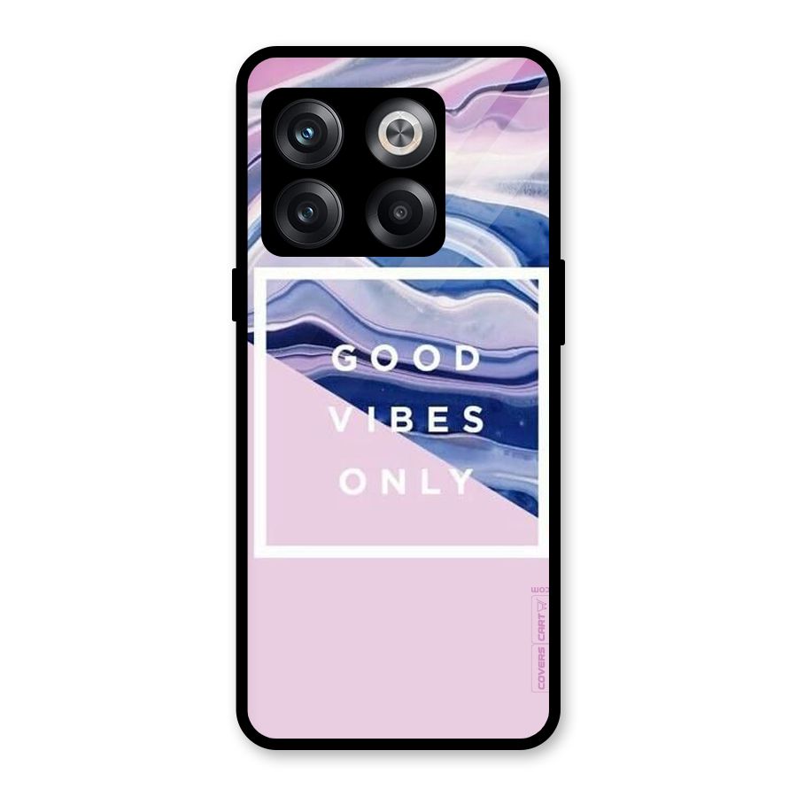Pastel Color Vibes Glass Back Case for OnePlus 10T