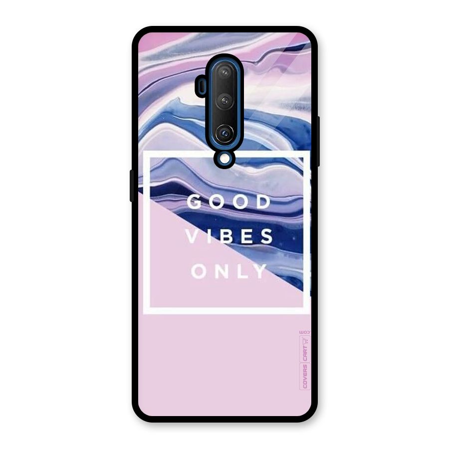 Pastel Color Vibes Glass Back Case for OnePlus 7T Pro