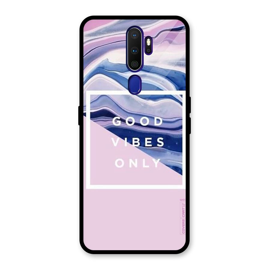 Pastel Color Vibes Glass Back Case for Oppo A9 (2020)