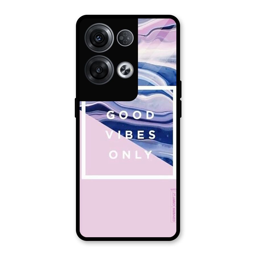 Pastel Color Vibes Glass Back Case for Oppo Reno8 Pro 5G