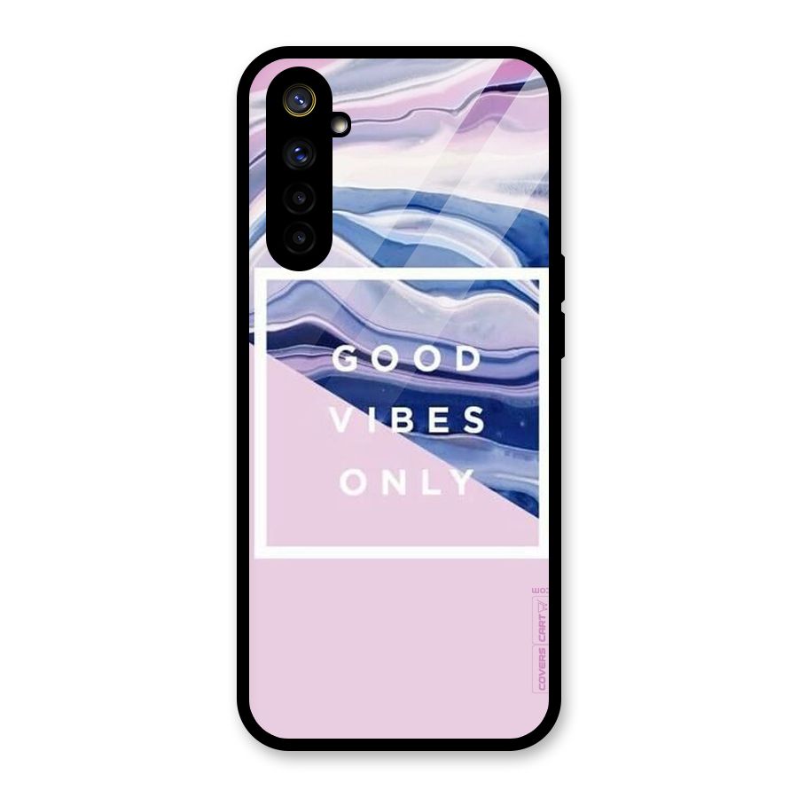 Pastel Color Vibes Glass Back Case for Realme 6