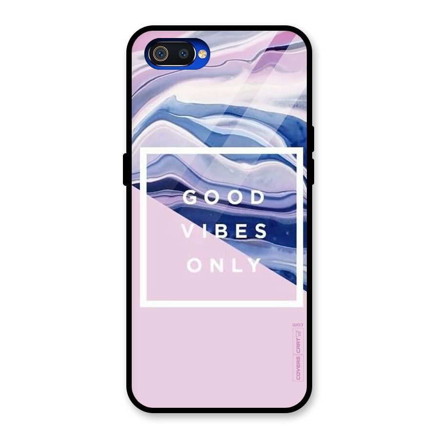 Pastel Color Vibes Glass Back Case for Realme C2