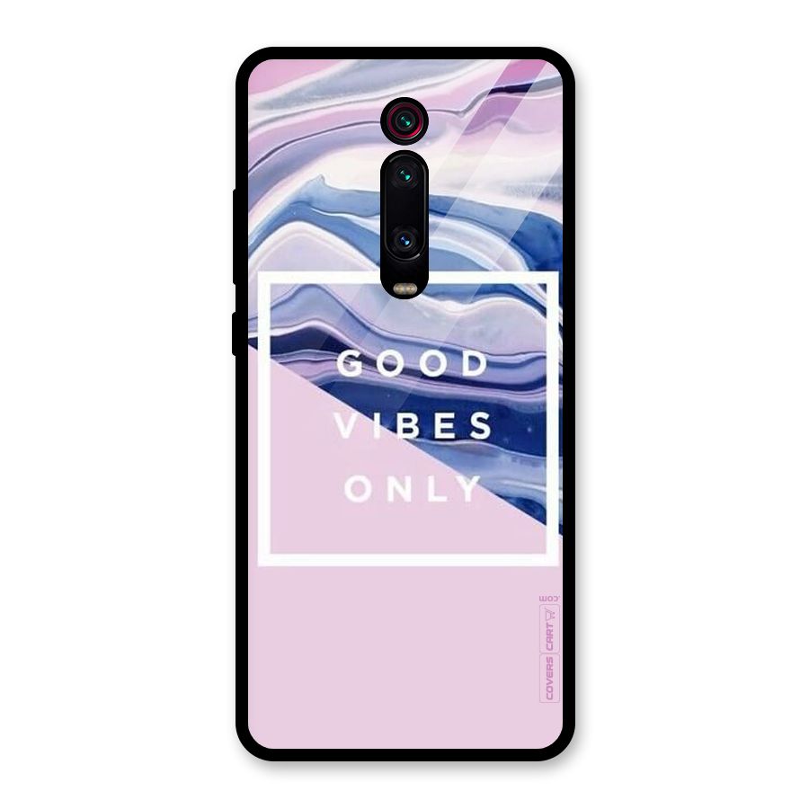 Pastel Color Vibes Glass Back Case for Redmi K20 Pro