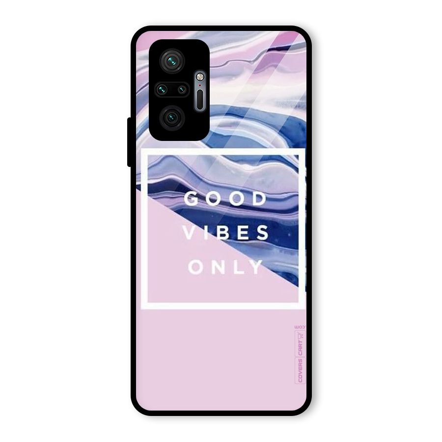 Pastel Color Vibes Glass Back Case for Redmi Note 10 Pro Max