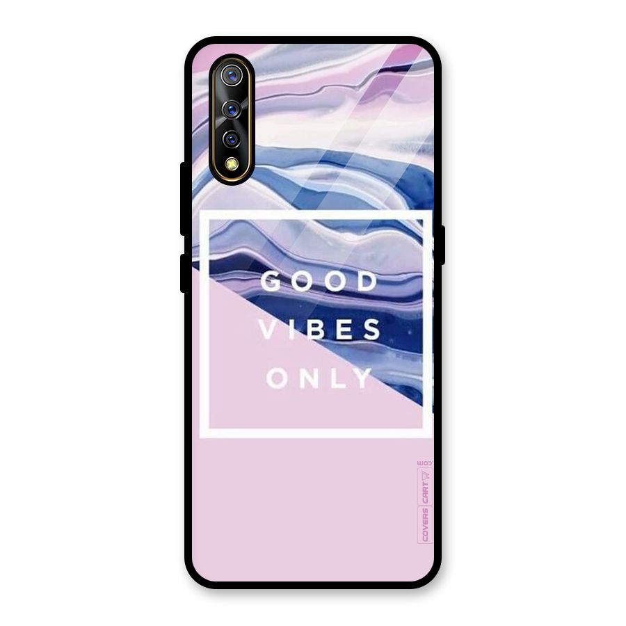 Pastel Color Vibes Glass Back Case for Vivo S1