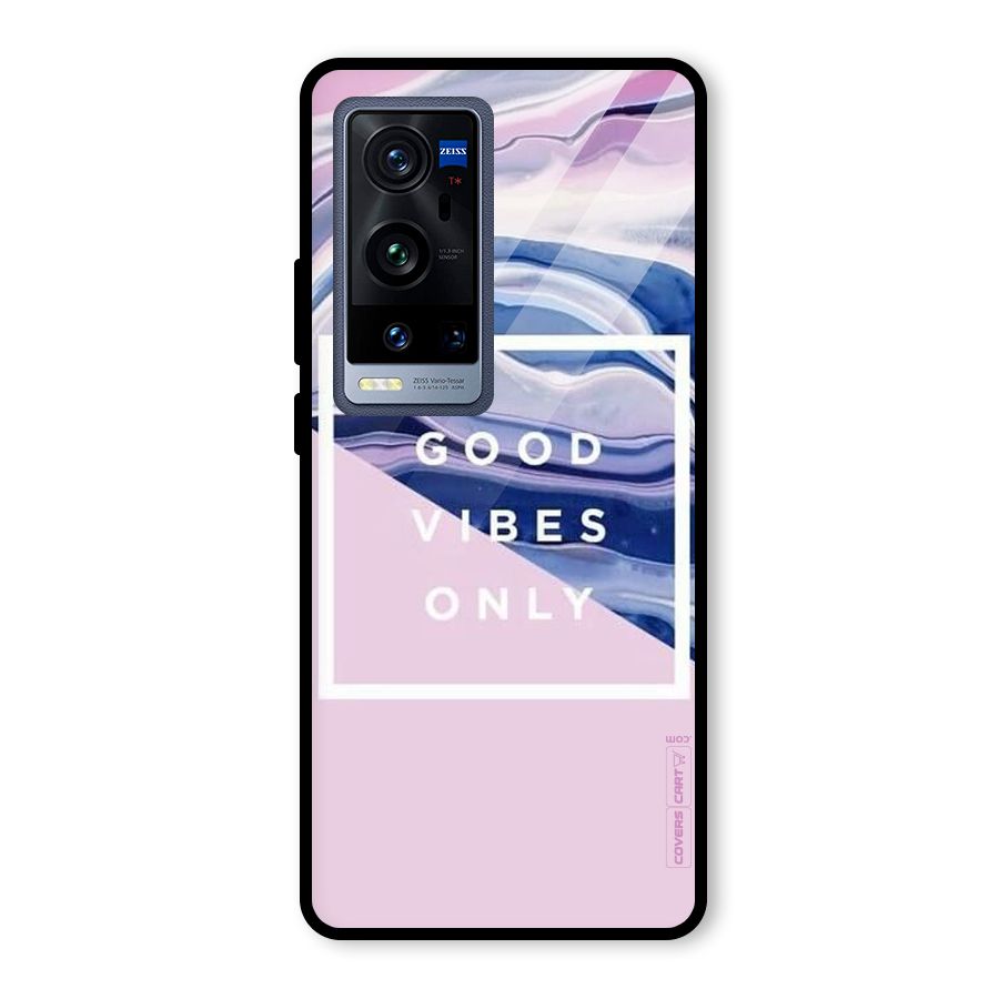 Pastel Color Vibes Glass Back Case for Vivo X60 Pro Plus