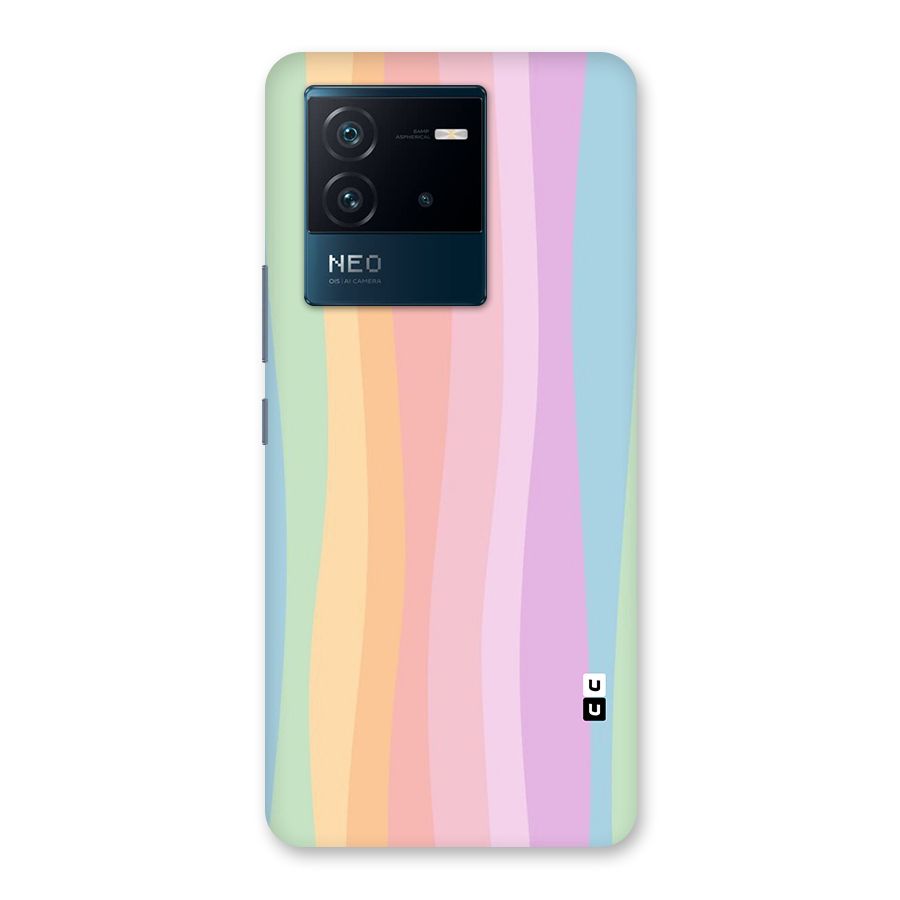 Pastel Curves Back Case for Vivo iQOO Neo 6 5G