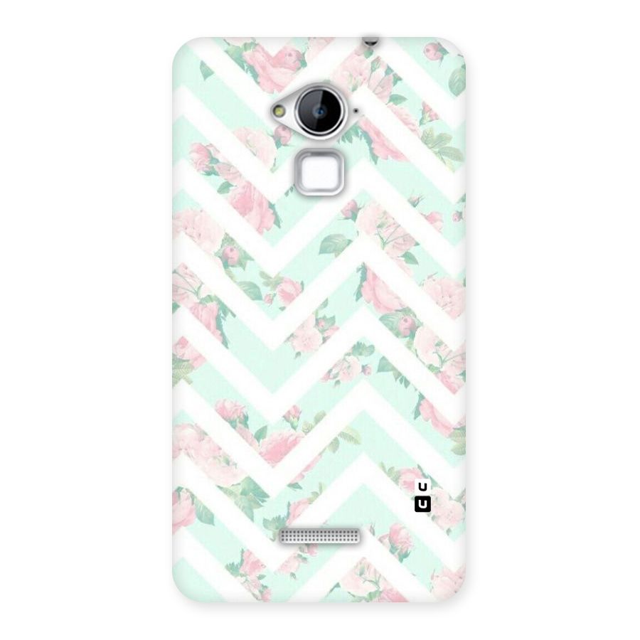 Pastel Floral Zig Zag Back Case for Coolpad Note 3