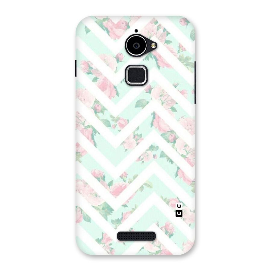 Pastel Floral Zig Zag Back Case for Coolpad Note 3 Lite