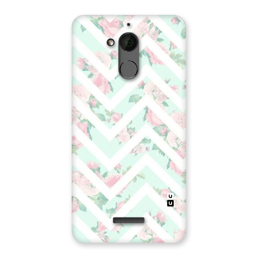 Pastel Floral Zig Zag Back Case for Coolpad Note 5
