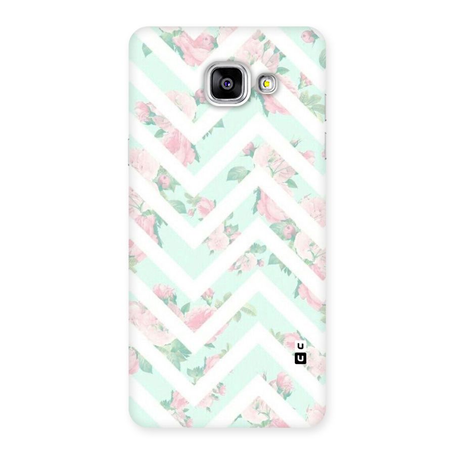 Pastel Floral Zig Zag Back Case for Galaxy A5 2016