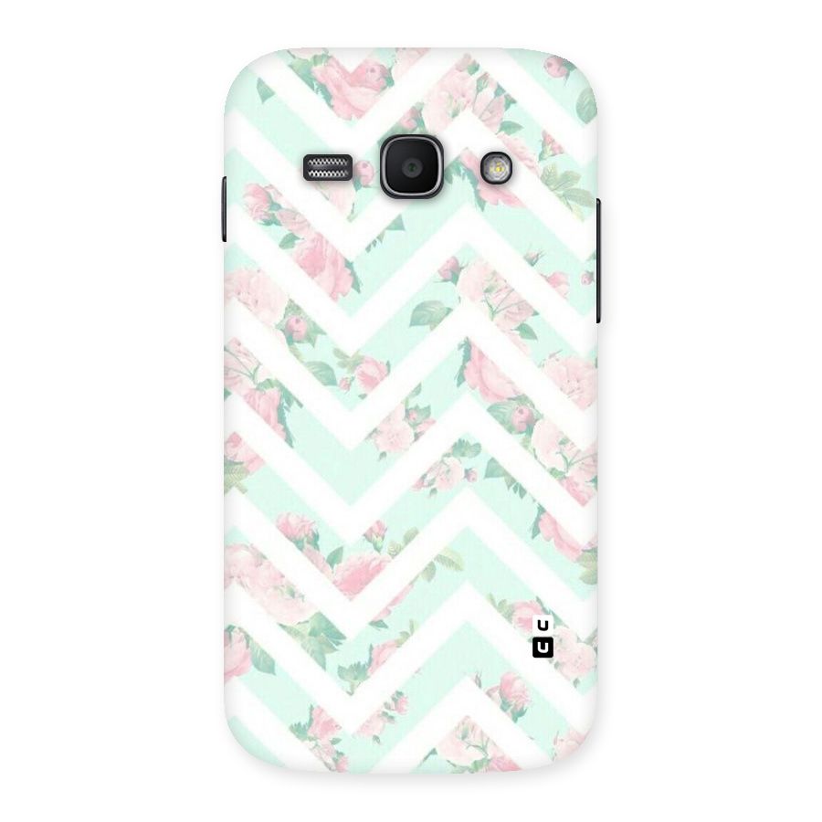 Pastel Floral Zig Zag Back Case for Galaxy Ace 3
