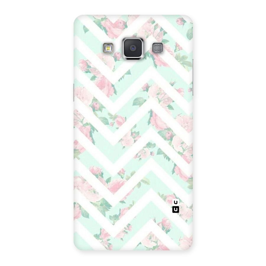 Pastel Floral Zig Zag Back Case for Galaxy Grand Max