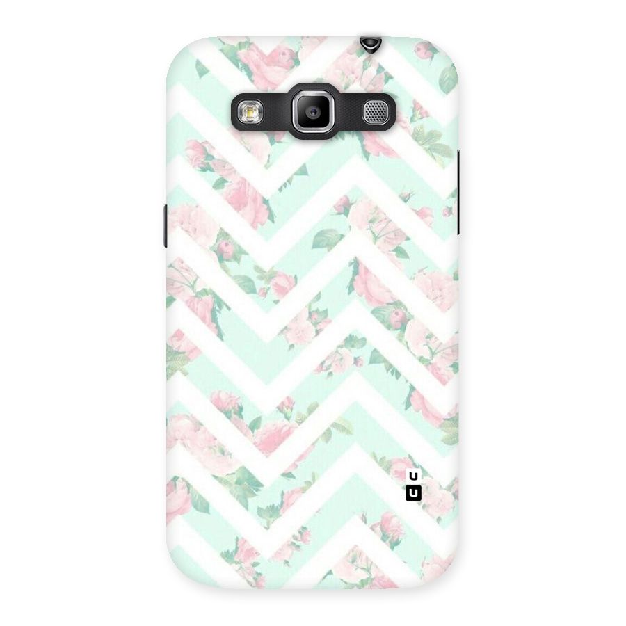 Pastel Floral Zig Zag Back Case for Galaxy Grand Quattro