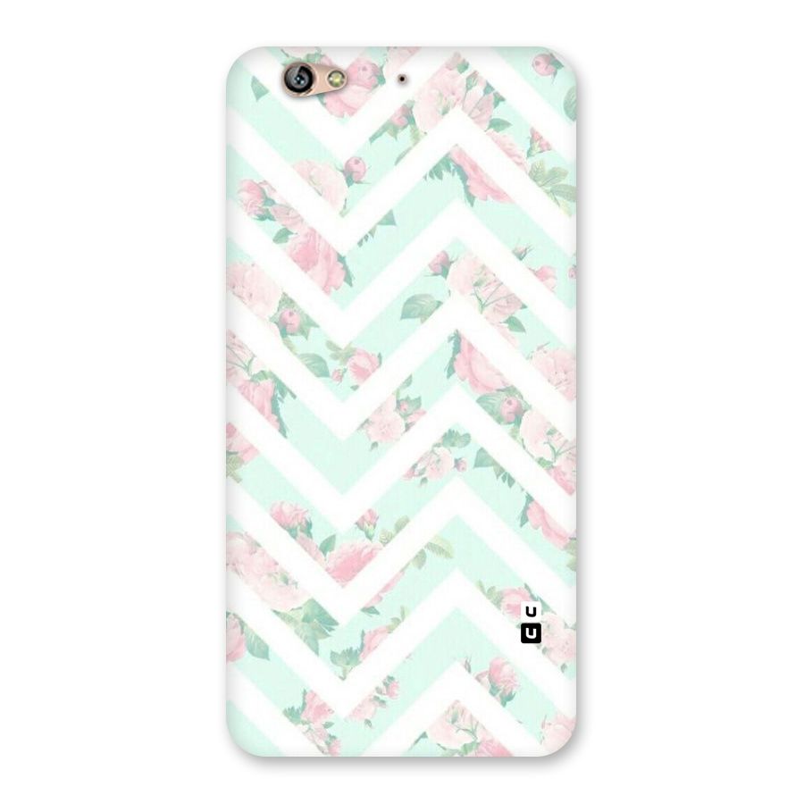 Pastel Floral Zig Zag Back Case for Gionee S6