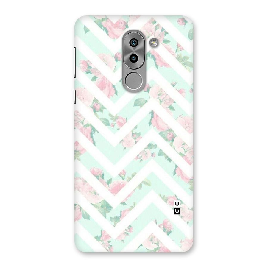 Pastel Floral Zig Zag Back Case for Honor 6X