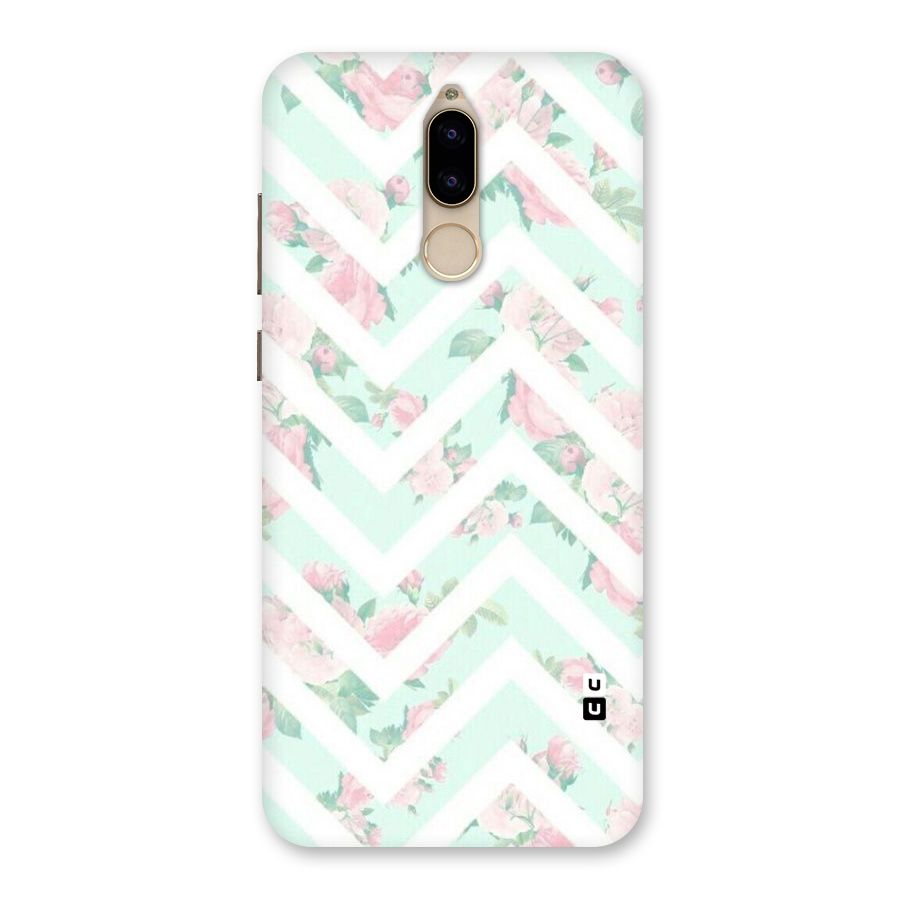 Pastel Floral Zig Zag Back Case for Honor 9i