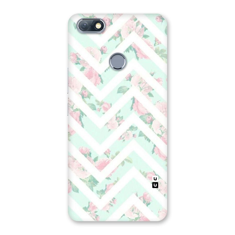 Pastel Floral Zig Zag Back Case for Infinix Note 5