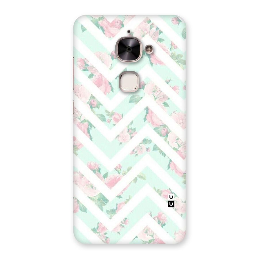 Pastel Floral Zig Zag Back Case for Le 2