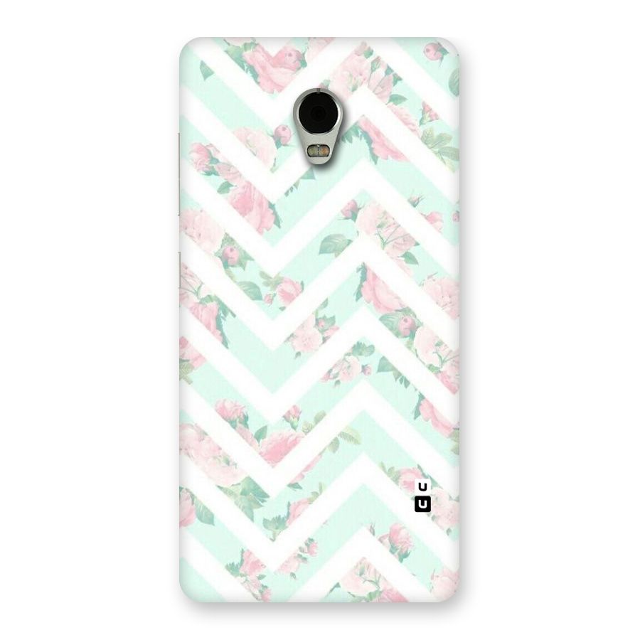 Pastel Floral Zig Zag Back Case for Lenovo Vibe P1