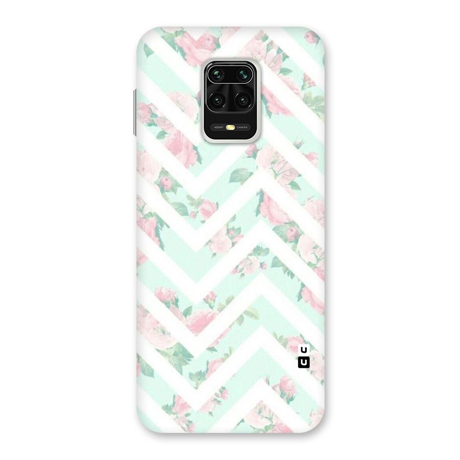 Pastel Floral Zig Zag Back Case for Poco M2 Pro
