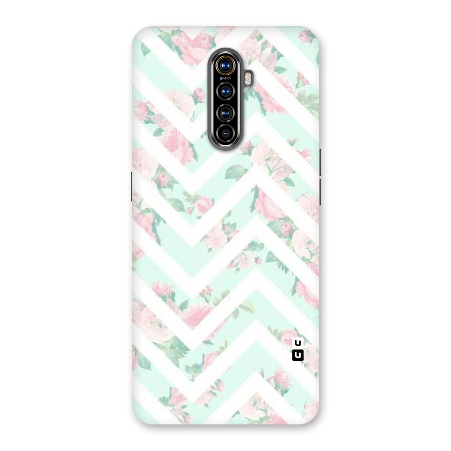 Pastel Floral Zig Zag Back Case for Realme X2 Pro