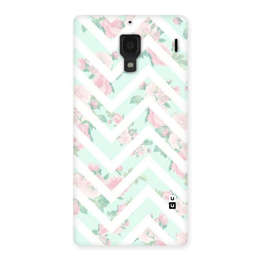 Pastel Floral Zig Zag Back Case for Redmi 1S