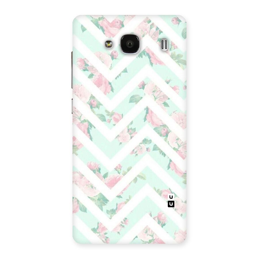 Pastel Floral Zig Zag Back Case for Redmi 2s